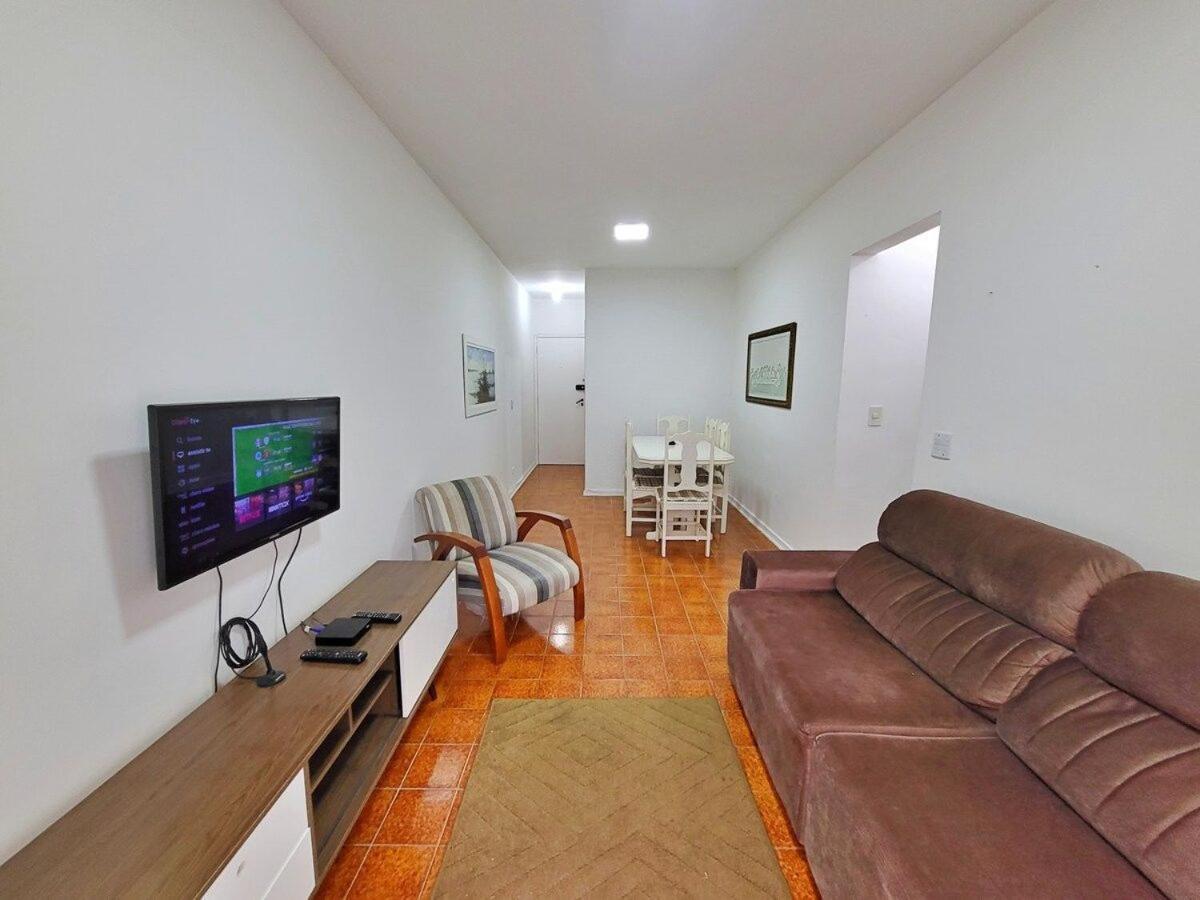Ap 02 Dorms - Enseada - Com Sacada, Ar-Cond, Wi-Fi, 01 Vaga, Lado Praia 瓜鲁雅 外观 照片