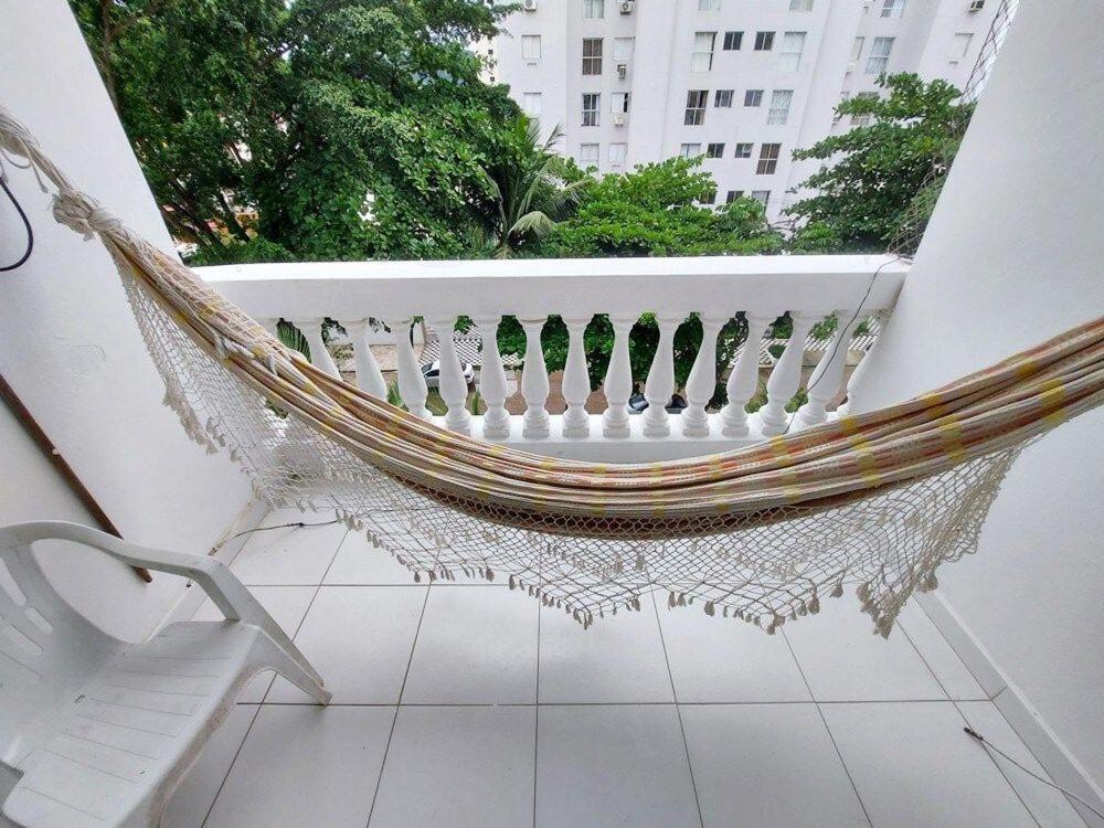 Ap 02 Dorms - Enseada - Com Sacada, Ar-Cond, Wi-Fi, 01 Vaga, Lado Praia 瓜鲁雅 外观 照片