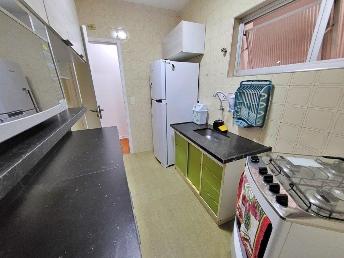 Ap 02 Dorms - Enseada - Com Sacada, Ar-Cond, Wi-Fi, 01 Vaga, Lado Praia 瓜鲁雅 外观 照片